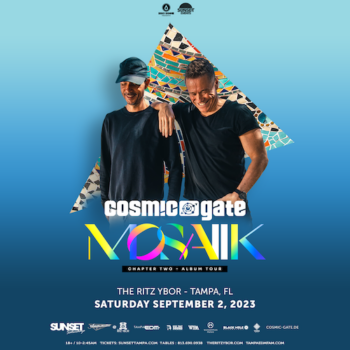 Cosmic Gate Mosaiik Album Tickets EDM Trance DJ Tampa