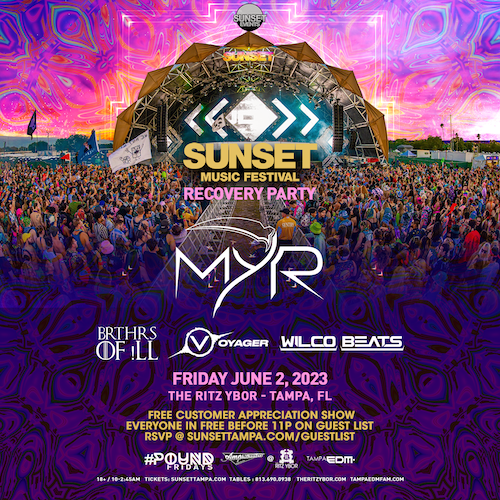 Sunset Music Festival SMF Tampa Tickets Free EDM DJs