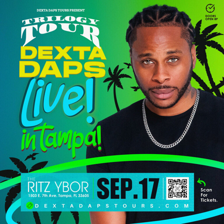 Dexta Daps dancehall reggaeton music concert tickets Tampa Ybor City