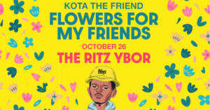 Kota the Friend hip hop rapper concert tickets Tampa Ybor City