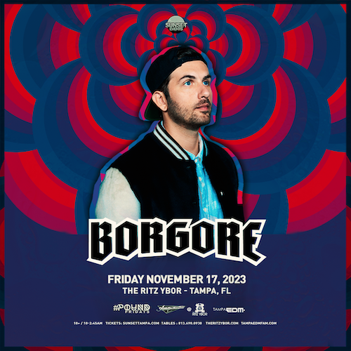 Borgore edm dj dubstep concert tickets Tampa Ybor City