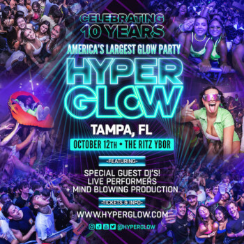 Hyperglow Glow Party edm concert tickets Tampa Ybor City