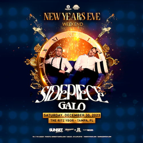 SIDEPIECE Nitti Gritti Party Favor edm concert dj tickets Tampa Ybor City