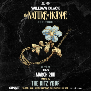 William Black edm dj concert tickets Tampa Ybor City