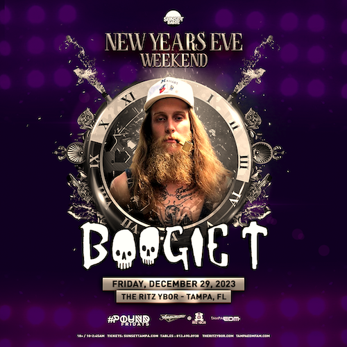 Boogie T dj edm New Years Eve Tampa Ybor City