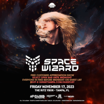 Space Wizard edm dj concert tickets Tampa Ybor City