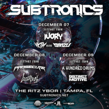 Subtronics edm concert tickets Tampa Ybor City