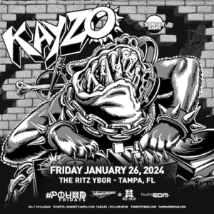 Kayzo dj edm concert tickets Tampa Ybor City