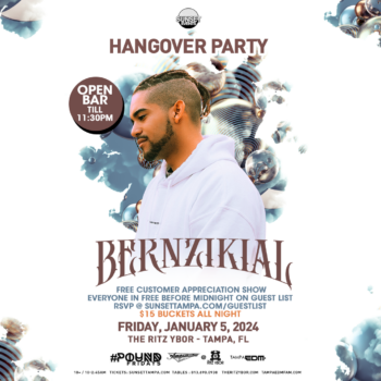 Bernzikial edm concert tickets free Tampa Ybor City