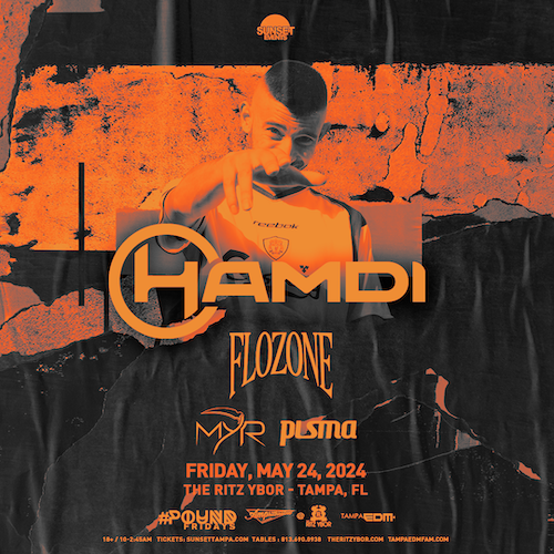 Hamdi dj edm concert tickets Tampa Ybor City