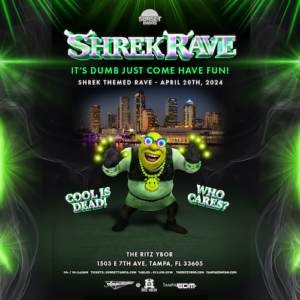 Shrek Rave Tampa Ybor City Party
