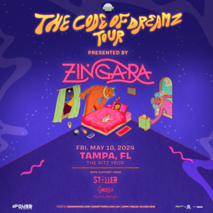ZINGARA edm concert tickets dj Tampa Ybor City