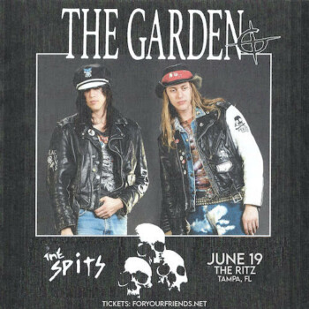 The Garden The Spits band concert tickets tour Tampa Ybor City