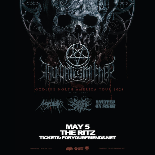 THY ART IS MURDER w/ Angelmaker, Signs of the Swarm, Snuffed On Sight Tampa Ybor City band concert tickets tour