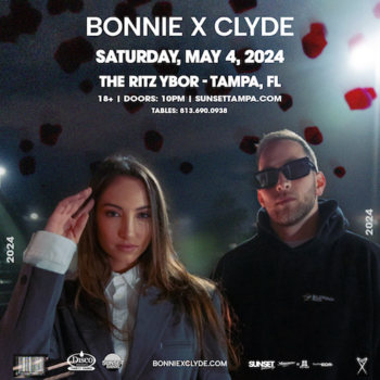 BONNIE X CLYDE dj edm concert tickets Tampa Ybor City