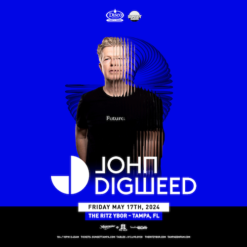 John Digweed edm dj concert tickets Tampa Ybor City