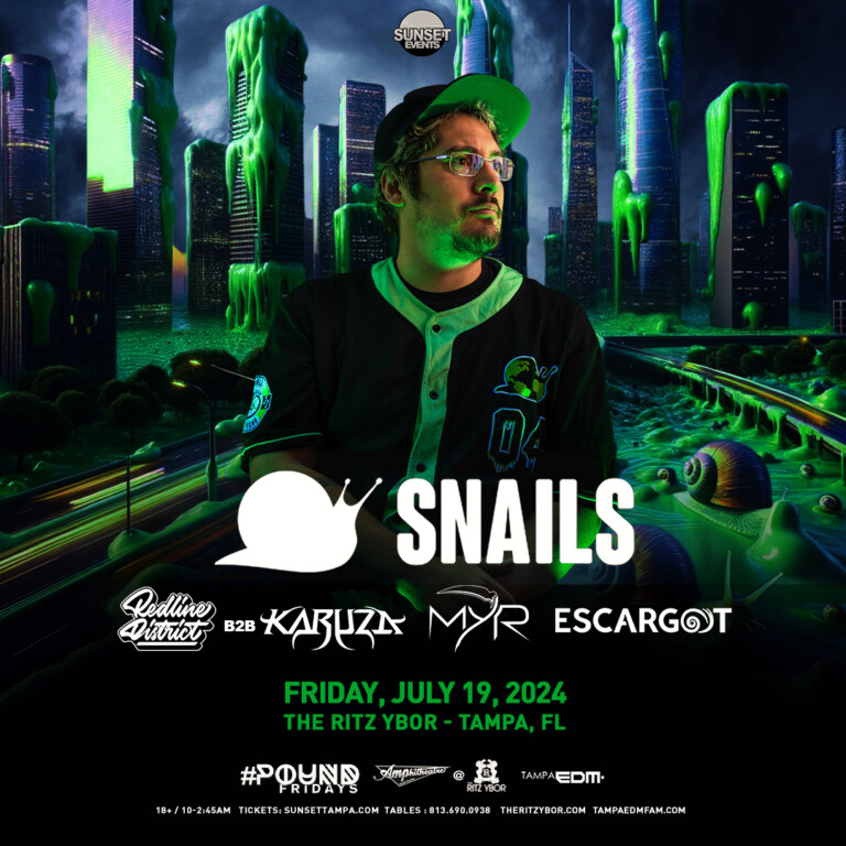 SNAILS edm dj concert tickets Tampa Ybor City