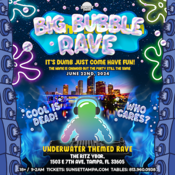 Big Bubble Rave BBR Spongebob Squarepants Tampa Ybor City edm tickets