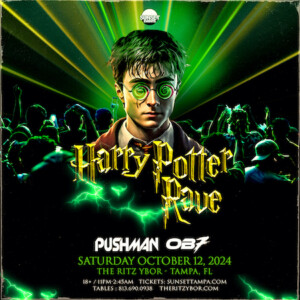 Harry Potter Rave Wizards Wizarding World Hogwarts Tampa Ybor City edm tickets show