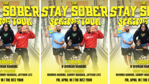 D'Aydrian Harding Stay Sober Spring Tour concert tickets Tampa Ybor City