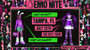 emo nite night concert party tour tickets Tampa Ybor City Derek Sanders Mayday Parade