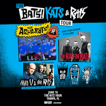 The Aquabats Koffin Kats Mike V and the Rats tour concert bands tickets Tampa Ybor City