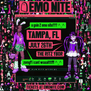 emo nite night concert party tour tickets Tampa Ybor City Derek Sanders Mayday Parade