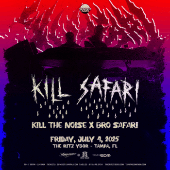 Kill The Noise x Bro Safari edm dj tour show concert tickets Tampa Ybor City