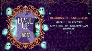 Level Up Halloween party concert tour show Flozone tickets edm dj Tampa Ybor City