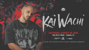 Kai Wachi dj edm tour show concert tickets Tampa Ybor City