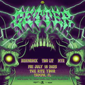 Getter Brainrack Two Lit MYR edm dj concert tour show special event party tickets Tampa Ybor City