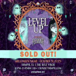 Level Up Halloween party concert tour show Flozone tickets edm dj Tampa Ybor City Sold Out