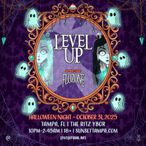 Level Up Halloween party concert tour show Flozone tickets edm dj Tampa Ybor City