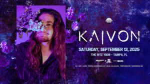 Kaivon edm dj tour show special event concert tickets Tampa Ybor City