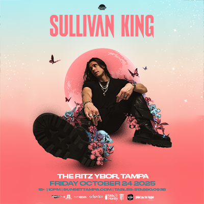 Sullivan King edm dj concert show special event tour tickets Tampa Ybor City
