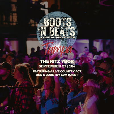 Boots N Beats edm country night tour concert party special event dj tickets Tampa Ybor City