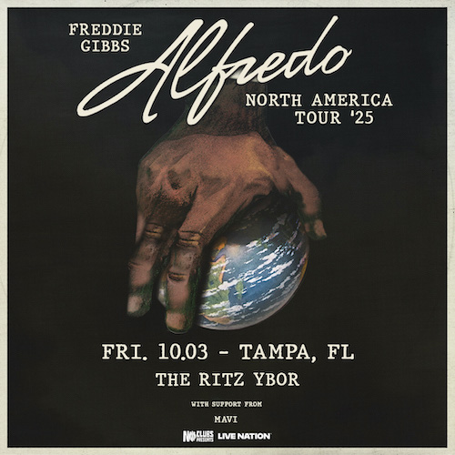 Freddie Gibbs Alfredo North America Tour concert show special event hip hop mavi tickets Tampa Ybor City