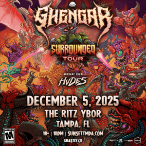 GHENGAR Ghastly presents Surrounded Tour HVDES concert show special event dj edm tickets Tampa Ybor City