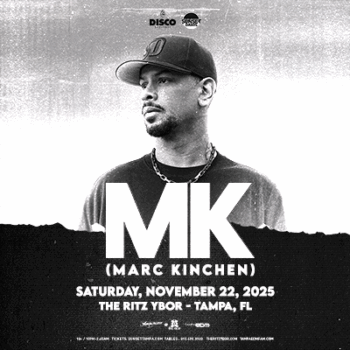 MK Marc Kinchen dj edm tour concert show special event tickets Tampa Ybor City