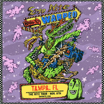 Emo Nite Night tour concert show special event tickets Tampa Ybor City Road to Warped Tour
