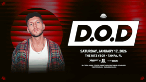 D.O.D. DOD dj edm concert show special event party tour tickets Tampa Ybor City