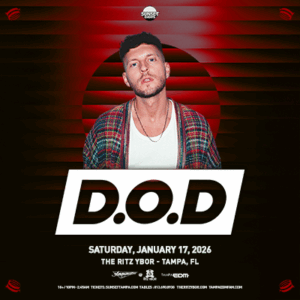 D.O.D. DOD dj edm concert show special event party tour tickets Tampa Ybor City