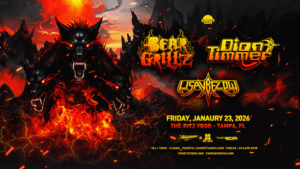 Bear Grillz Dion Timmer USAYBFLOW edm dj concert tour show party special event tickets Tampa Ybor City