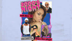 Club 90s Presents 2000s Night party tour concert tickets Tampa Ybor City
