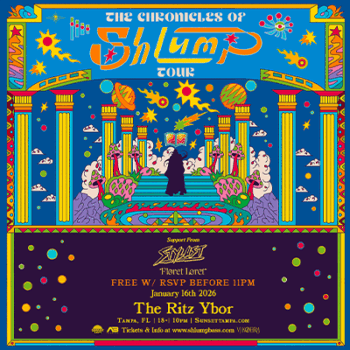 Shlump dj edm tour concert show special event tickets free customer appreciation Tampa Ybor City