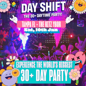 Dayshift Day Shift Day Daytime Party Special Event Tour DJ edm nightclub Bingo Loco tickets Tampa Ybor City show