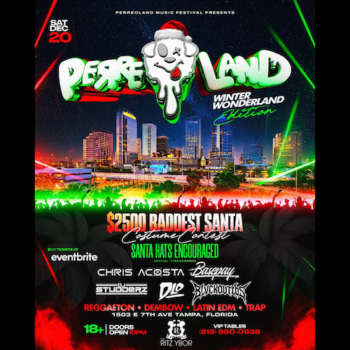 Perreoland Perreo Land reggaeton old school new tour concert tickets Tampa Ybor City