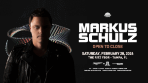 Markus Schulz open to close edm dj tickets tour show special event concert Tampa Ybor City