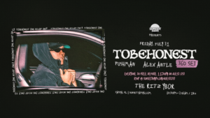 TOBEHONEST Pushman Alex Antle DJ edm 360 set boiler house room concert tour special event party show tickets Tampa Ybor City