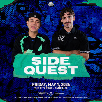 SIDEQUEST dj edm tour concert show special event party tickets Tampa Ybor City